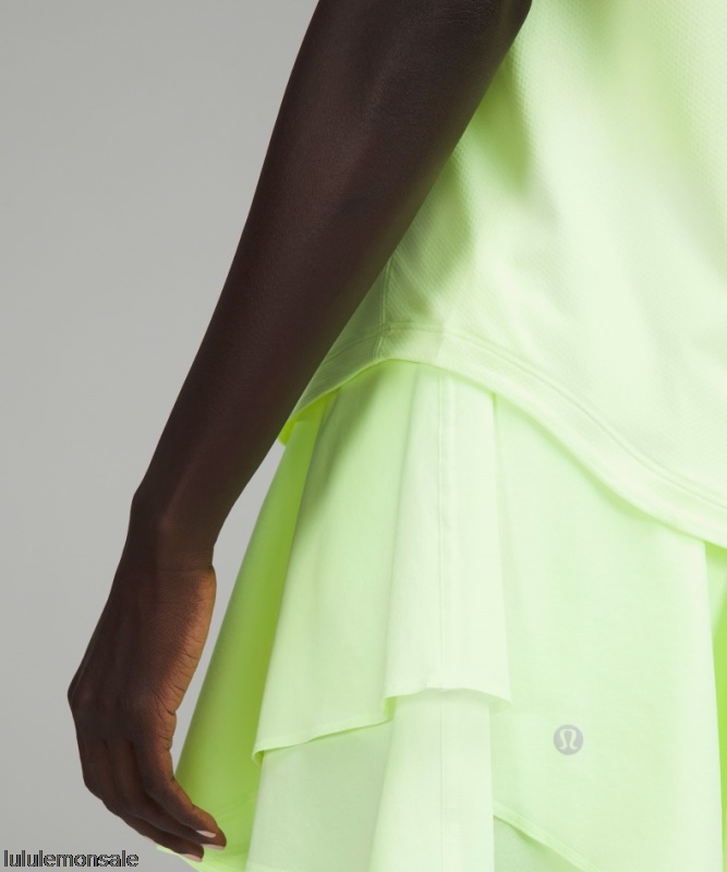 Lululemon Damen DELULU287 | Faded Zap Schnell Trocknendes Kurzarm-Poloshirt